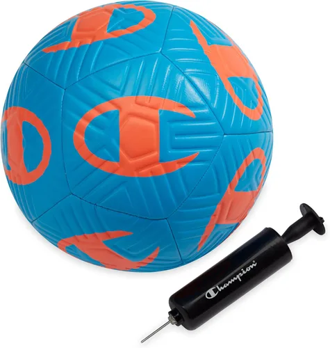 Vista 15 de Champion Playmaker Logo Deflated Soccer Ball with Pump, Size 5 Soccer Ball, Durable Panels for Kids, Youth & Adults, Indoor/Outdoor Training Ball