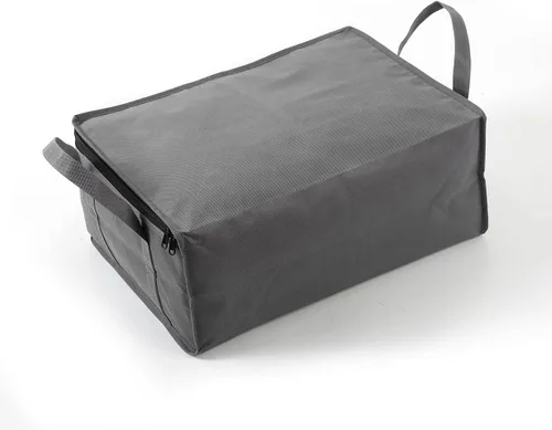 Vista 7 de G01 - bolsas de almacenamiento de tamaño rectangular para guardar ropa, 3 unidades, color gris