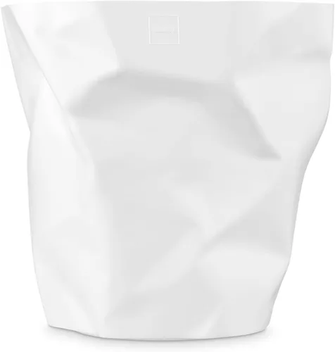 Vista 4 de Essey Papelera blanca, 9.8 x 9.8 x 9.8 in