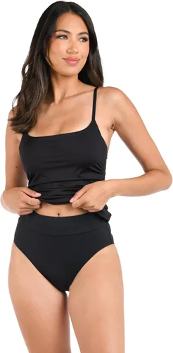 Vista 3 de La Blanca Parte inferior de cintura alta con espalda de cincha para mujer