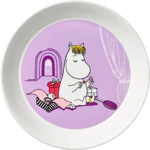Vista 13 de Arabia Moomin Plate 7.48in Fillyjonk, Gris