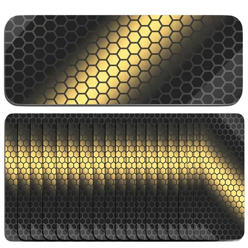 Vista 8 de PHIXBEAR 20 piezas calcomanías reflectantes súper reflectantes hechas de 3M 823i, cinta reflectante de seguridad para automóvil, bicicleta, buzón