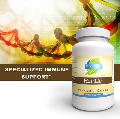 Vista 6 de Priority One Vitaminas H2PLX 90 cápsulas vegetarianas – Fórmula especializada de apoyo inmunológico con litio, extracto de melisa y otros nutrientes