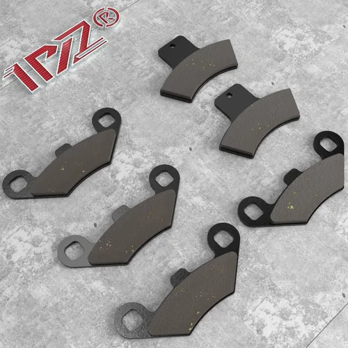 Vista 5 de 1PZ ST5-R1B Pastillas de freno delanteras y traseras de repuesto para Polaris Scrambler 500 400 Trail Boss 325 330 Sportsman 500 400 335 Magnum 325