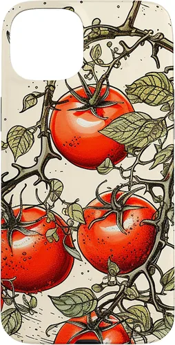 Vista 9 de Funda de jardinería de tomates vegetales y tomate para iPhone 17