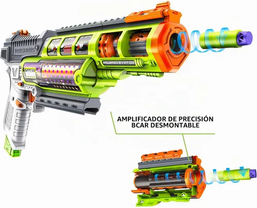 Vista 2 de Dart Zone Max Nitroshot+ Volcanic Pro Blaster