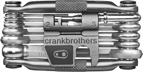 Vista 9 de Crankbrothers Multi Tool M 17 Negro Mate Rojo equipo de ciclismo