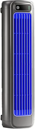 Vista 10 de Ventilador de refrigeración portátil silencioso con 3 velocidades, nuevos ventiladores de pie 2026 que soplan aire frío, aire acondicionado