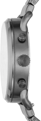 Vista 2 de Fossil The Commuter Reloj de cuarzo para hombre con correa de acero inoxidable gris 22 Modelo FS5400