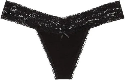Vista 2 de Nabtos - Bragas de algodón para mujer, color negro