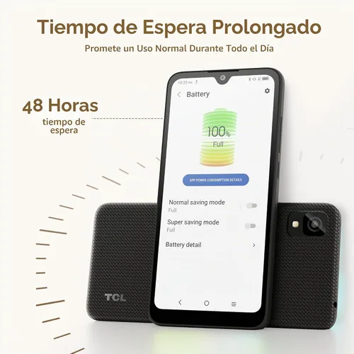 Vista 6 de TCL 30 Z 2022 Teléfono celular desbloqueado de 6.1 pulgadas con pantalla HD+, versión estadounidense Android 12, smartphone de 32GB+3GB RAM