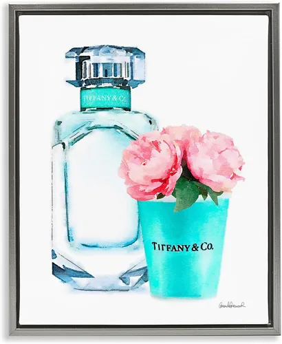 Vista 34 de Chic Shoes Glam Bookstack, 16 x 20 Inch Canvas in Floater Frame Stupell Industries · By Amanda Greenwood · Ready to hang · Fashion forward gift