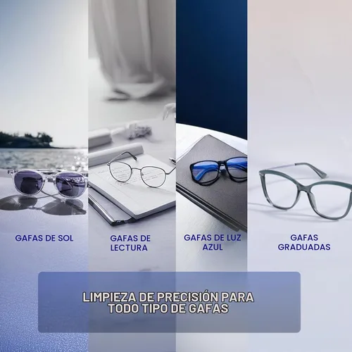 Vista 5 de Peeps - Limpiador de lentes de gafas, tecnología de microfibra de carbono eficiente y duradera, utilizada exclusivamente por la NASA, 500 usos