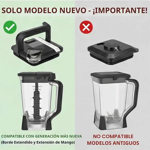 Vista 5 de Tapa de bloqueo de repuesto para jarra de 72 onzas, compatible con BL770, BL770W, BL771, BL771C, BL772, BL772Q, BL773CCO, BL773CO, BL773CO