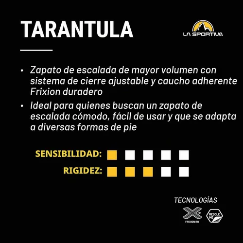 Vista 8 de La Sportiva - Zapatos para Escalada en Roca Tarantula, para Hombre