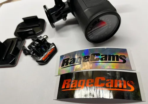 Vista 2 de Universal RageCams 6.0 Cage Frame Mount 1/4"-20 Lens Protector RC Sticker Kit Compatible con Cámara de Caza Tactacam 6.0