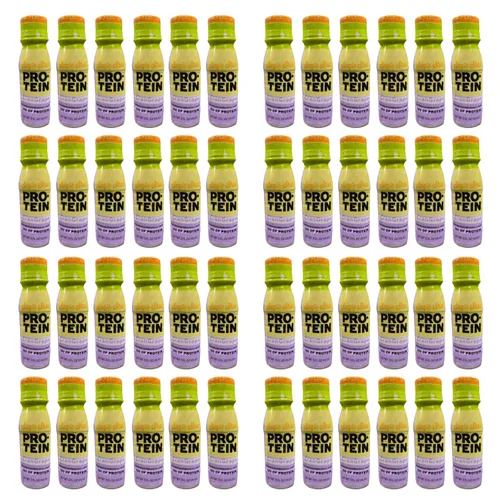 Vista 4 de HealthyWise - Bebidas de proteína de suero y colágeno, 0.51 onzas de proteína, sin grasa, sin azúcar, 3 onzas líquidas por porción
