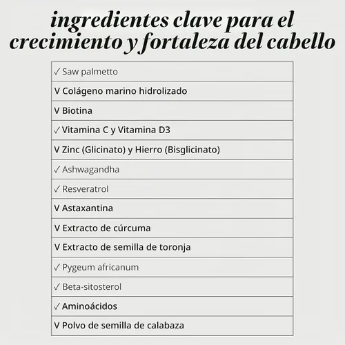 Vista 5 de BUNDU Suplementos para el crecimiento del cabello, fórmula natural, libre de OMG, libre de crueldad para un cabello más completo Reduce