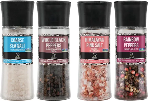 Vista 17 de Soeos 4-in-1 Spice Set (Pack of 3), 7.5 oz (200g) Garlic, Chili & Herbs Seasoning Blend – All-Purpose Cooking Spices for Everyday Meals, Marinades &