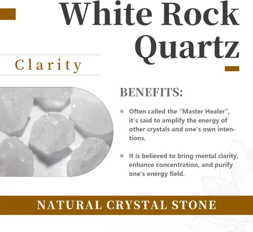 Vista 3 de Rockcloud Juego de 25 piedras rúnicas pulidas grabadas con letras del alfabeto Futhark de saúco, meditación, adivinación, cristal de roca Blanco