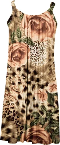 Vista 3 de Feancey Summer Dresses for Women 2023 Casual Beach Tank Dress Fashion Floral Print Boho Dress Sleeveless Cover Up Sundress
