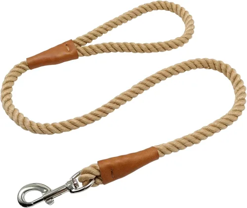 Vista 9 de BTINESFUL Correa de algodón para perro de 3/5/10 pies, cómoda correa de control trenzada para perros fuertes, grandes y medianos, senderismo, Negro