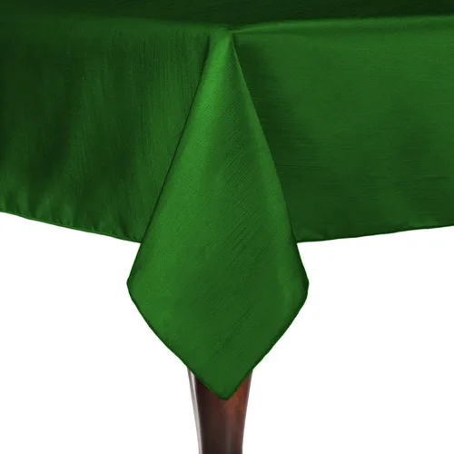 Vista 10 de Ultimate Textile - Paquete de 2 manteles rectangulares reversibles de satén Shantung - Majestic - Mantel rectangular de 60 x 108 pulgadas