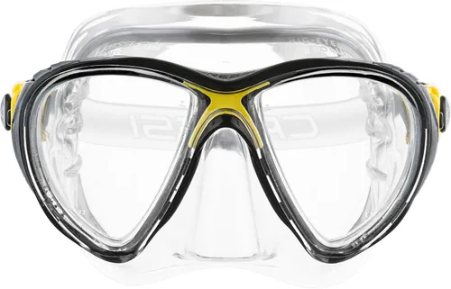 Vista 7 de Cressi Máscara de buceo de alta gama para adultos, fabricada en silicona de cristal revolucionario, cristal evolutivo de ojos grandes: fabricado