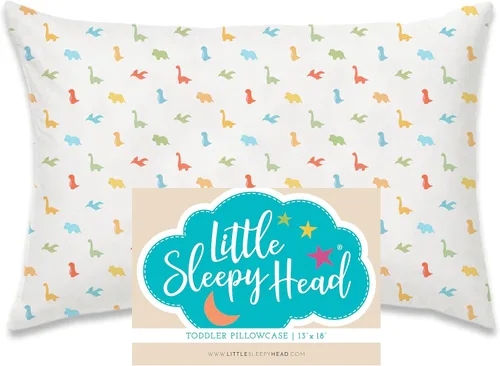 Vista 14 de Funda de almohada para jóvenes Little Sleepy Head - 100% funda de almohada de algodón y hipoalergénica - Funda de almohada envolvente de ajuste
