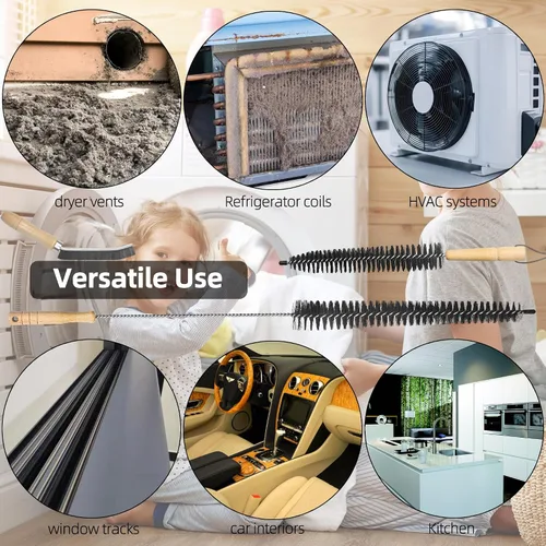 Vista 5 de Kit limpiador de ventilación de secadora,Herramienta de limpieza de trampa