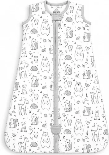 Vista 14 de Manta de algodón orgánico para bebé, saco de dormir 0.5 TOG 0-6 meses Adventure