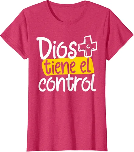 Vista 11 de Regalo Cristiano En Español Christian Spanish Dios Tiene Con Camiseta, Negro