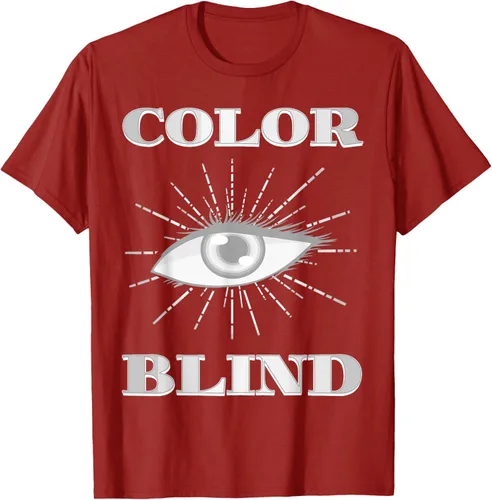 Vista 16 de Color Blind Camiseta Test Funny Glasses Visions