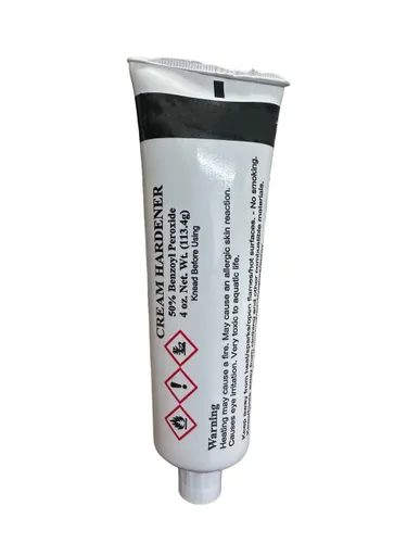 Vista 5 de Endurecedor crema negra de 4 onzas (onzas) (embalaje a granel) ideal para epoxies de la industria de la piedra, masillas de acabado, rellenos