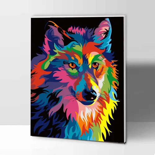 Vista 17 de Kit de pintura por números para niños y adultos principiantes, pintura por números, pintura por números, kits de pintura por números para niños