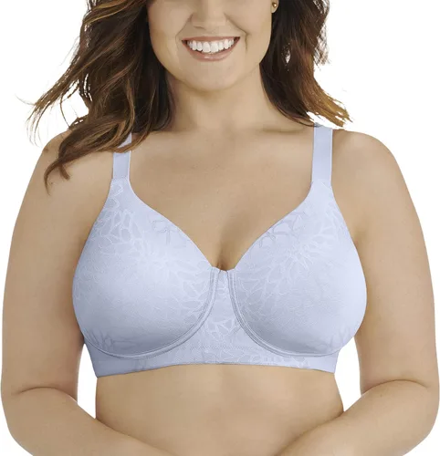 Vista 18 de Vanity Fair 71380 Sostén sin aro Beauty Back de figura completa para mujer, colores de moda Sin alambres - Blue Dreams