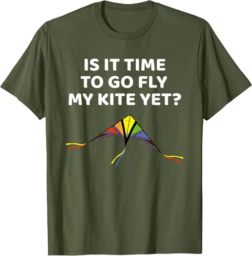 Vista 34 de Kite Flying Outdoors Hobby for Adults & Children T-Shirt
