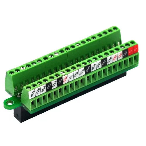 Vista 2 de Módulo de placa de conexiones de bloque de terminales GPIO RPi ultra pequeño, para Raspberry Pi