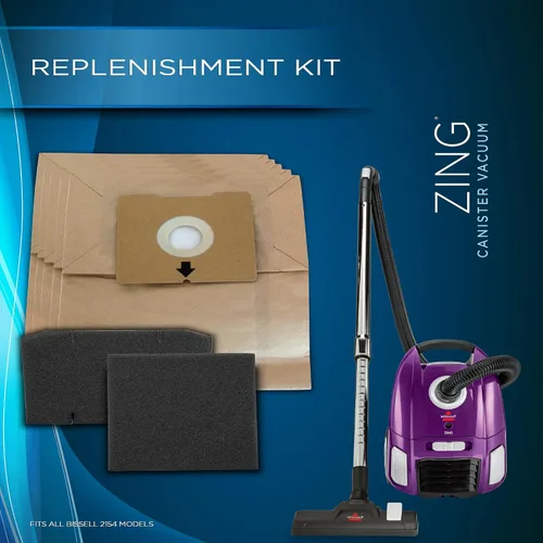 Vista 2 de Bissell 2242 Zing - Kit de accesorios en bolsas y filtros de repuesto
