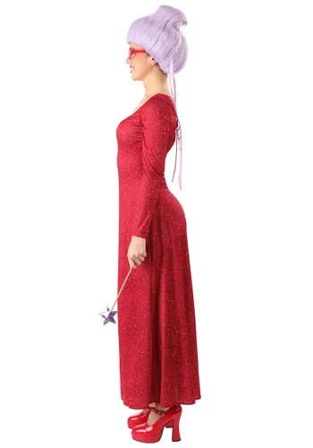 Vista 6 de Disfraz de Hada Madrina de Shrek para Mujer Multicolor