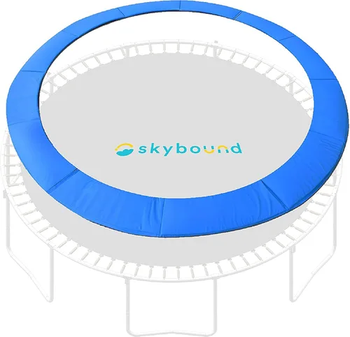 Vista 4 de SkyBound Almohadilla de seguridad universal de repuesto para trampolín, cubierta de resorte para marcos de 8, 10, 12, 14 y 15 pies, cómoda, duradera