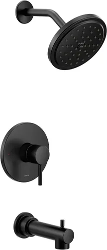 Vista 13 de Moen UT3293BG Align M-CORE 3-Series 1-Handle - Kit de molduras para bañera y ducha, requiere válvula, oro cepillado