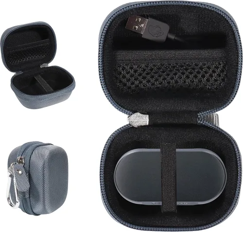 Vista 7 de Alltravel Funda para auriculares Skullcandy Sesh, Sesh ANC, Sesh Evo True Wireless in-Ear Auriculares (negro)