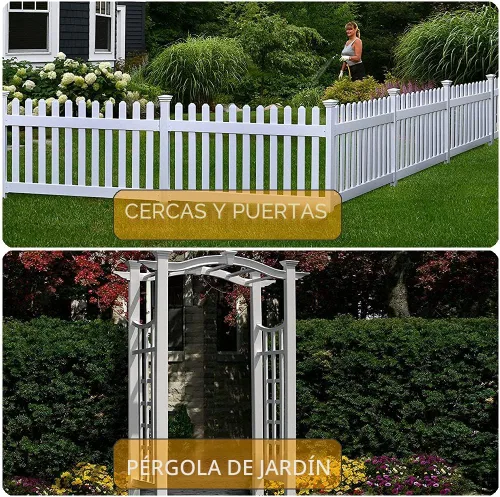 Vista 6 de Poste de valla de anclaje de metal con estacas de vallas negras, postes de estacas Heavy Duty Metal Fence Anchors Support Base for 4"X4" Mailbox