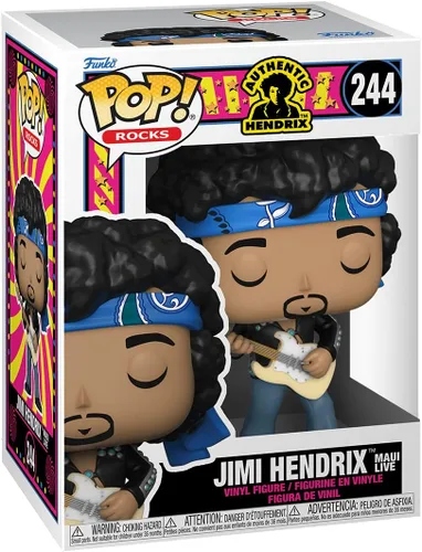 Vista 2 de Funko Visit The Store Figura de vinilo Jimi Maui Live Hendrix #224 (incluye protector compatible con Pop Box)