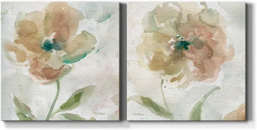 Vista 37 de Renditions Gallery Arrangement of Spring I - Arte de pared, decoración en lienzo de alta calidad con envoltura de galería, listo para colgar, 10