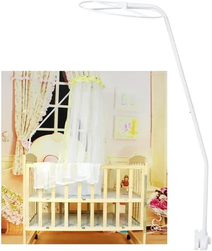 Vista 3 de Crisis Soporte de red, ajustable, clip, cúpula, blanco, aprox.1.1m/3.6ft