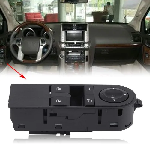 Vista 5 de Power Window Switch, Electric Power Master Window Control Switch Button 13228706 Replacement for Astra 2005 2006 2007 2008 2009 2010 for Zafira B