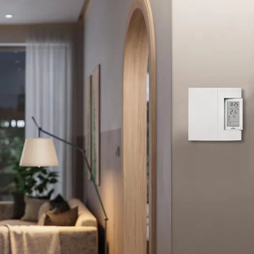 Vista 4 de Aube by Honeywell TH106/U termostato eléctrico programable a 7 días para calefacción.