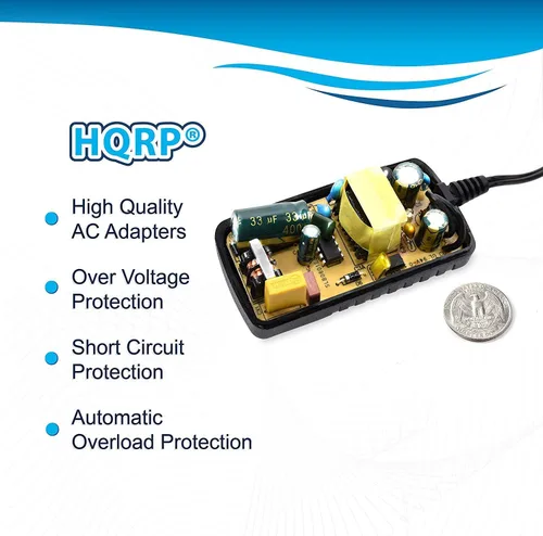 Vista 4 de HQRP Adaptador de CA/fuente de alimentación compatible con Casio CTK-611 / CTK611 / CTK-620L / CTK620L reemplazo de teclados [listado UL] Plus HQRP